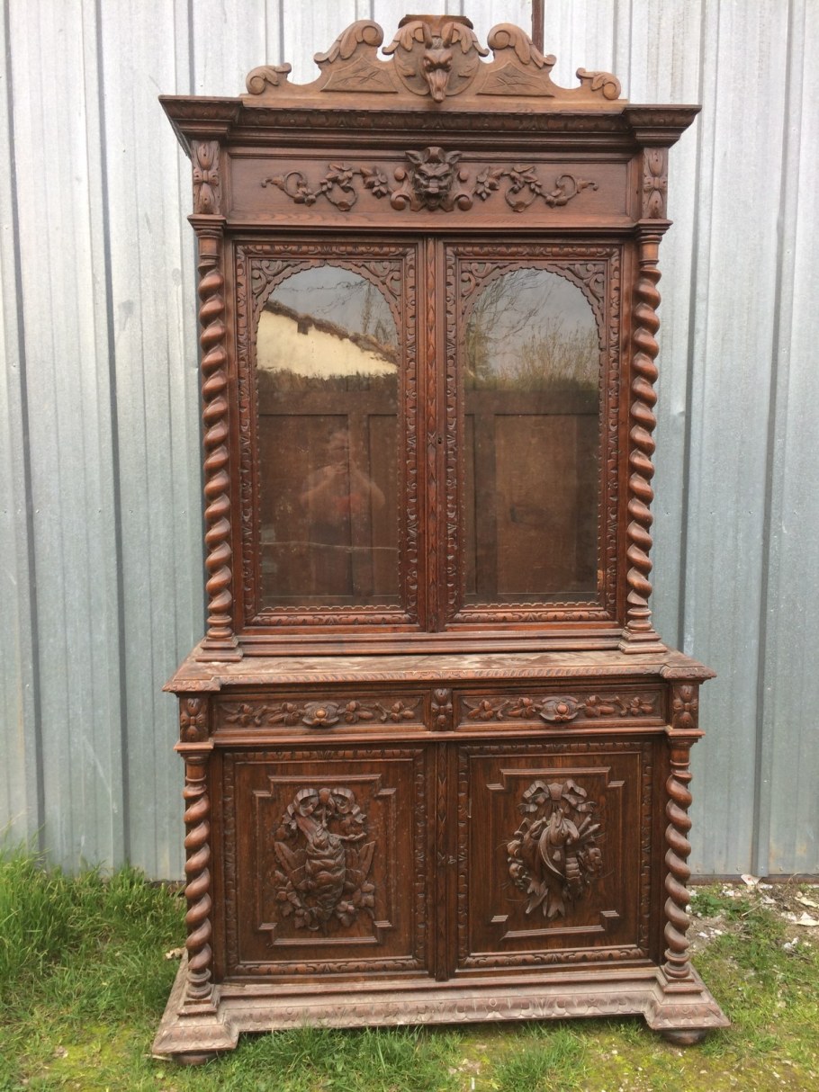 Губденский сервант старинная мебель