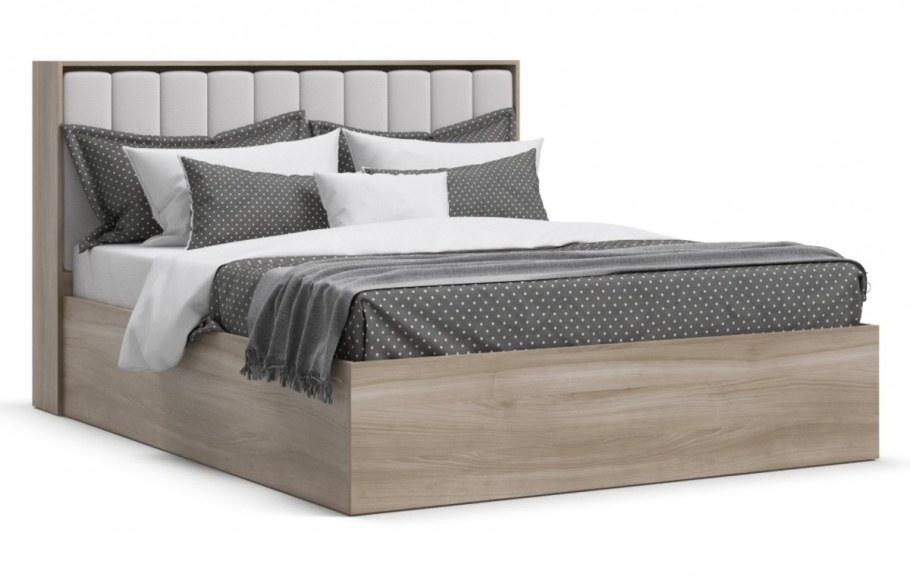 Кровать Люкс рогожка Malmo