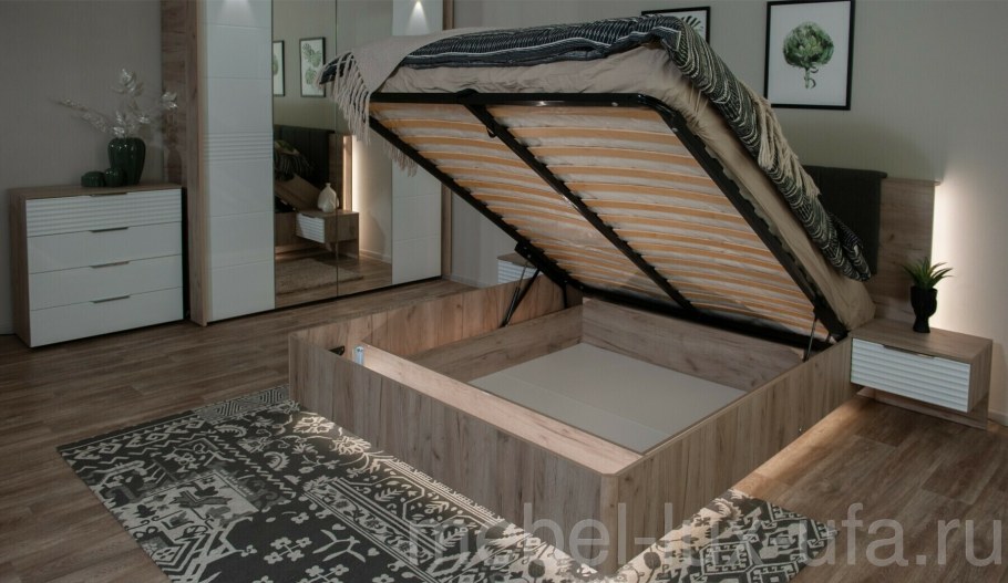 Кровать Амели Моби с подъемным механизмом