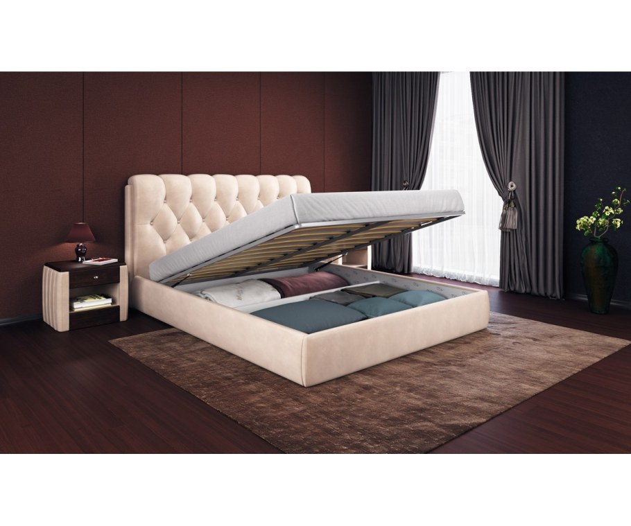 Мун ТРЕЙД кровать коричневый