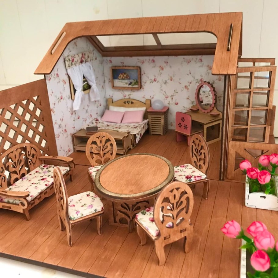Миниатюрный домик для детей