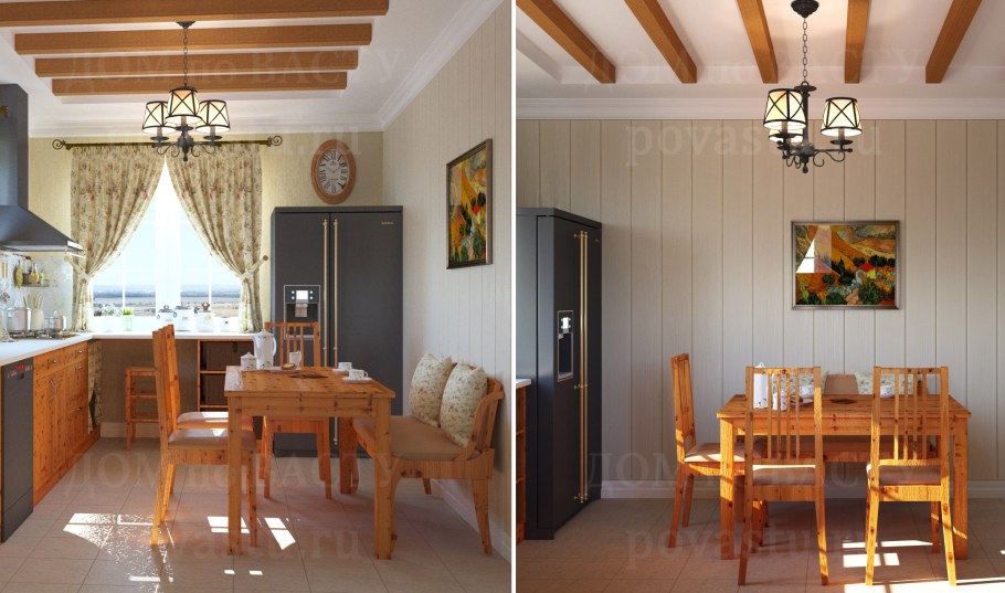 Внутренняя отделка дома