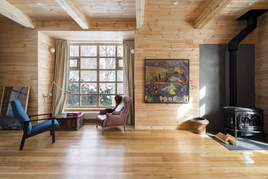 Дом из клееного бруса Скандинавия