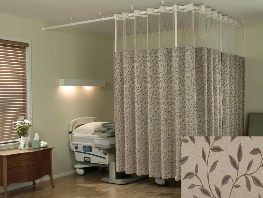 Штанга для шторы в комнату для зонирования