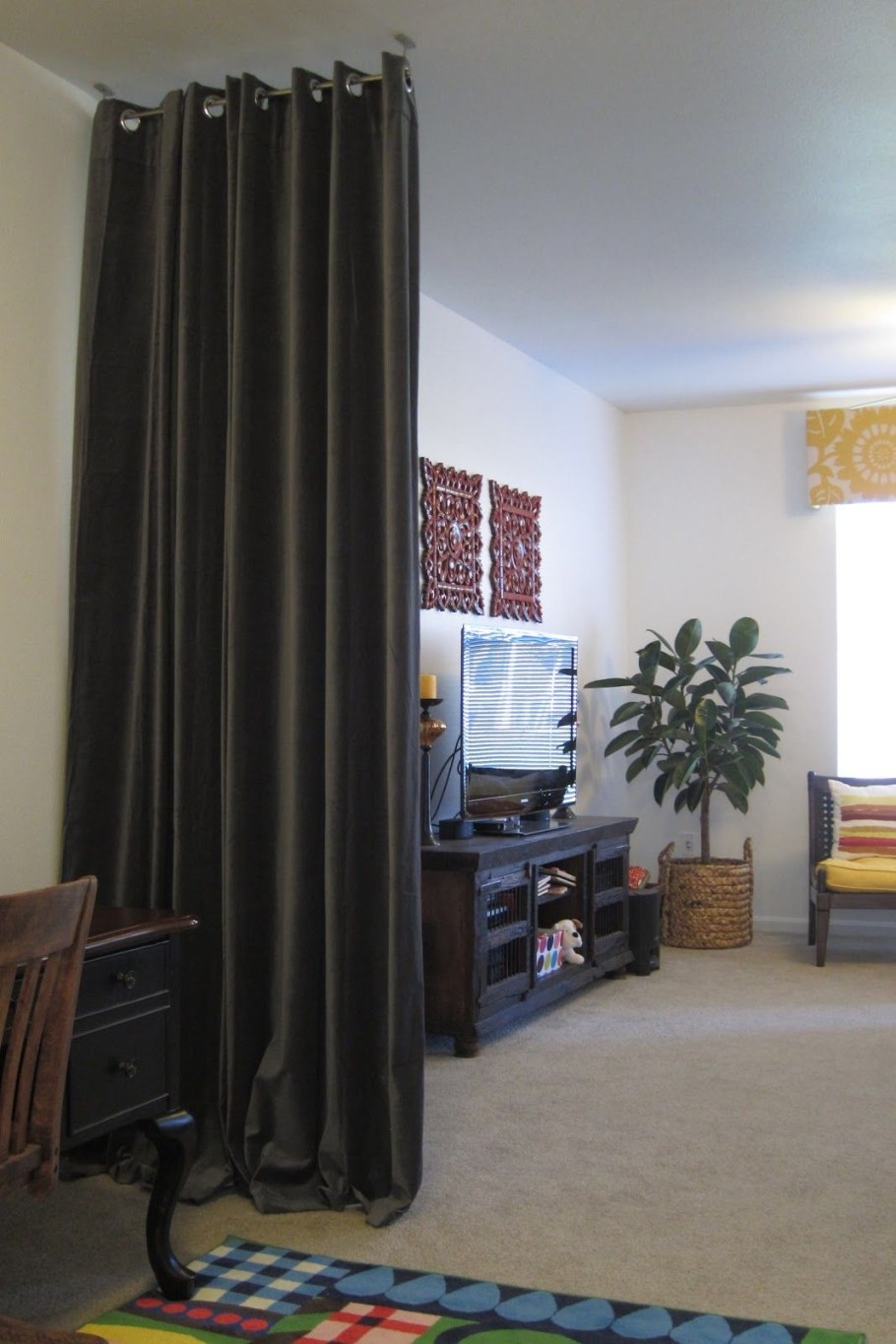 Штора-перегородка для комнаты