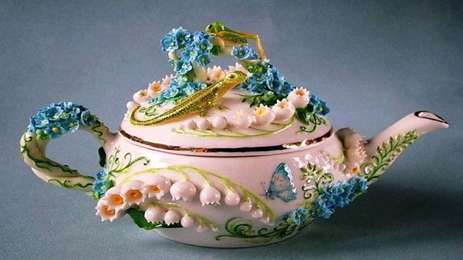 China Red Pottery чайный набор