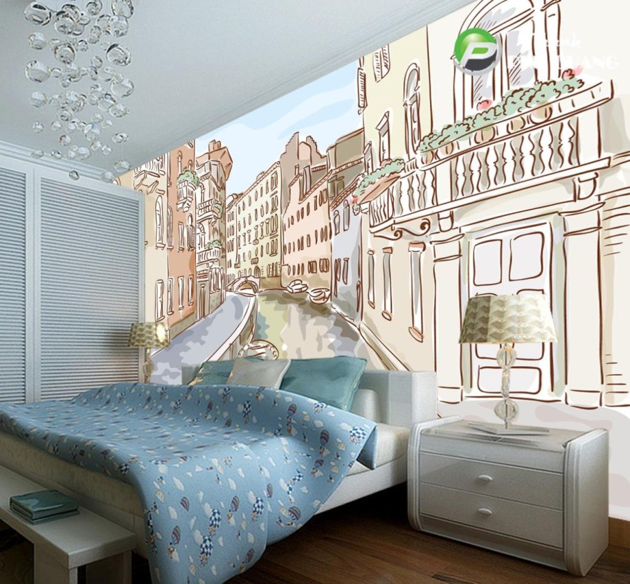 Фреска подростку в комнату