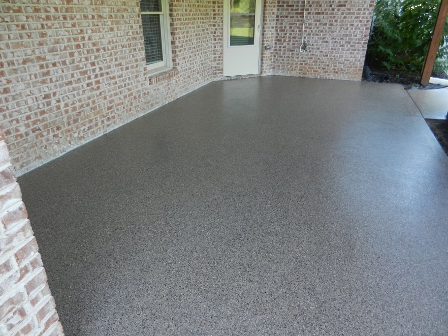 Покрытие для бетонного пола на улице