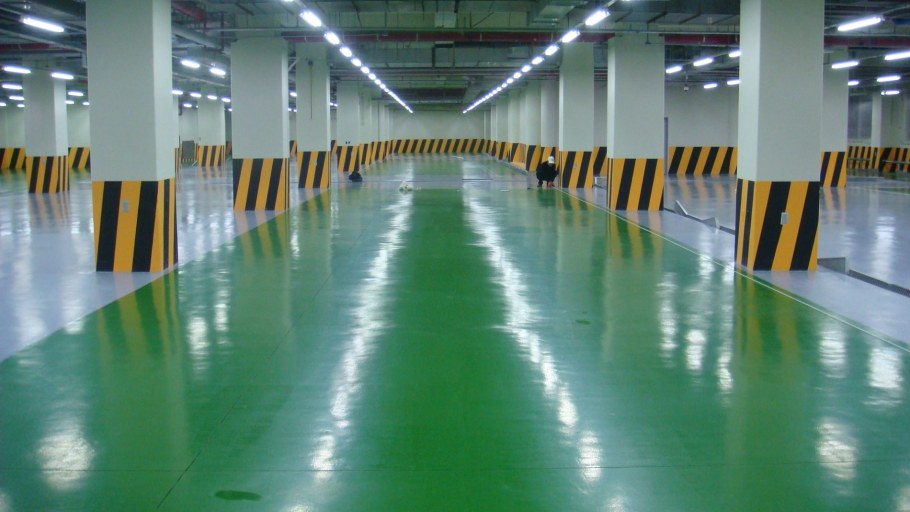 Наливной пол полимерный для промышленности