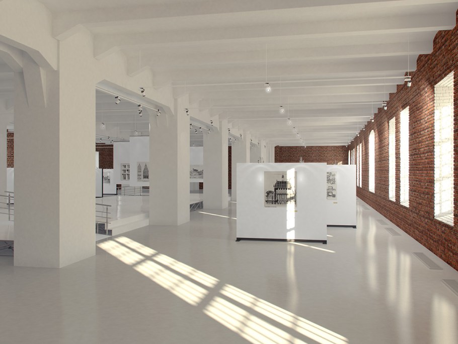 Современные выставочные залы