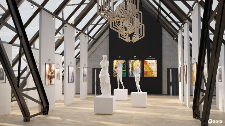 Современные выставочные залы