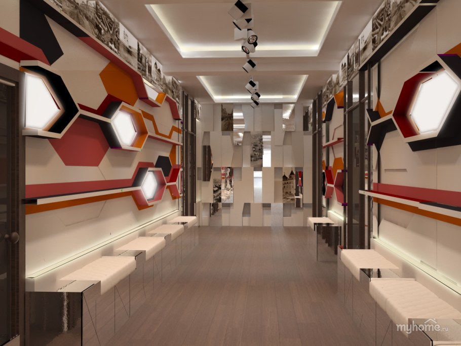 Интерьер современного музея