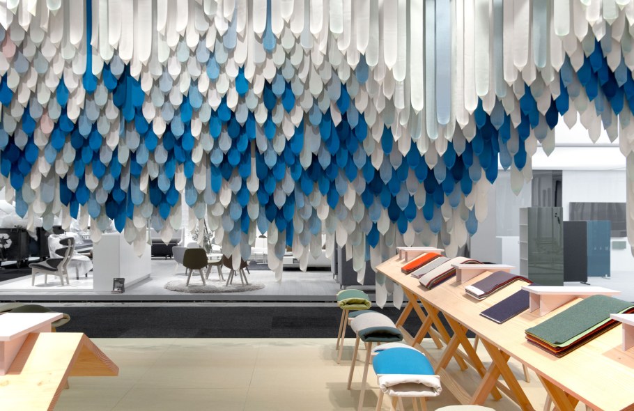 Выставочный стенд из ткани