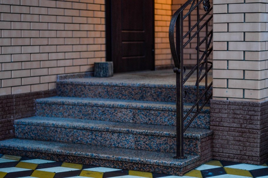 Клинкерные ступени для крыльца