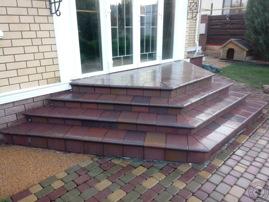 Плитка для ступеней для крыльца нескользящая 30 на 30