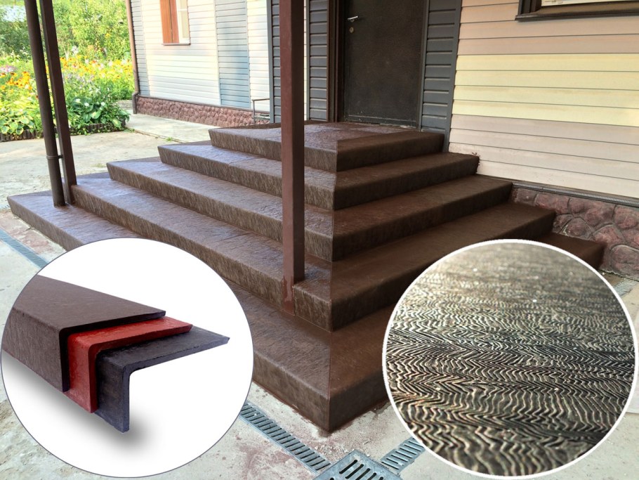 Облицовка крыльца тротуарной плиткой