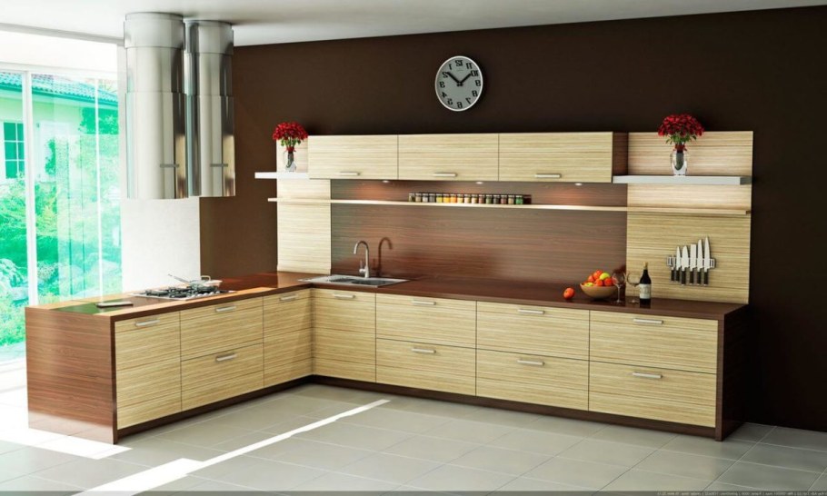 Кухня Giulia Novars зебрано темный