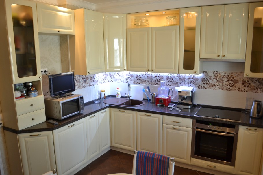 Крашенные фасады для кухни