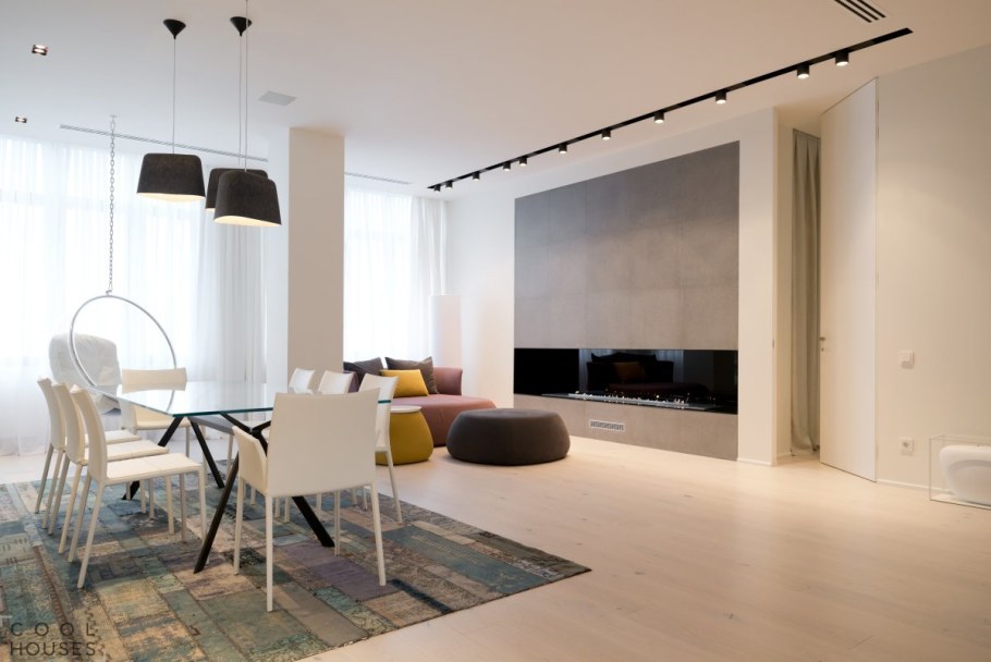 Просторные квартиры в стиле Минимализм