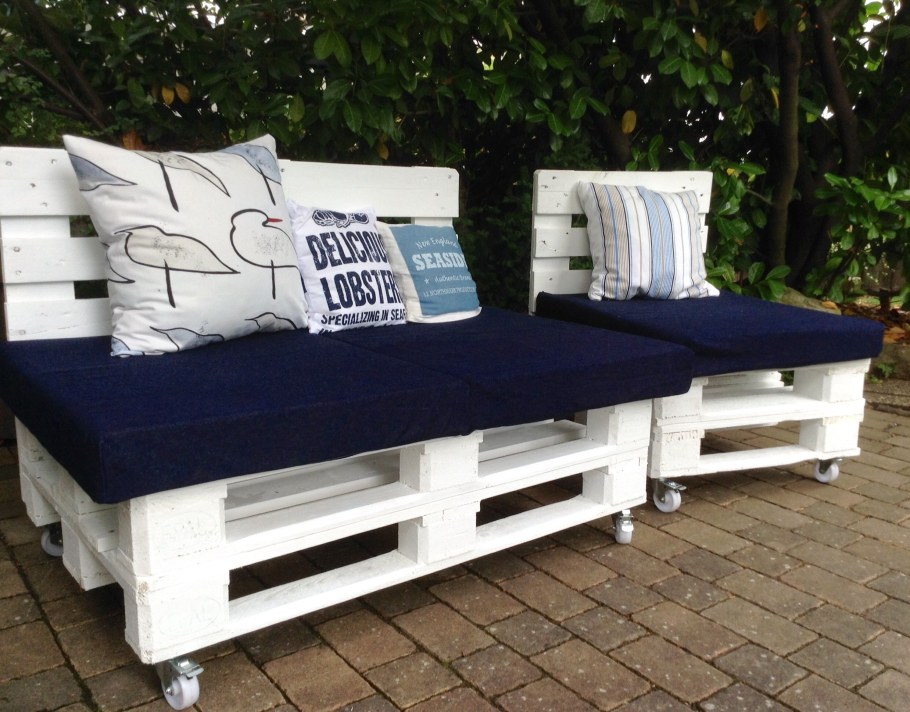 Садовая мебель из паллет