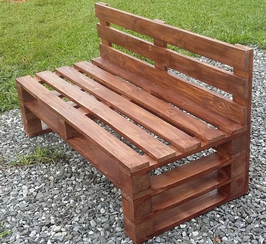 Садовая мебель из европоддонов