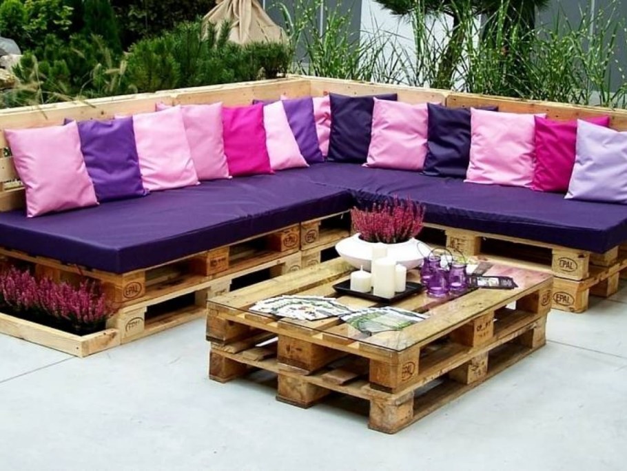 Мебель из паллетов и поддонов