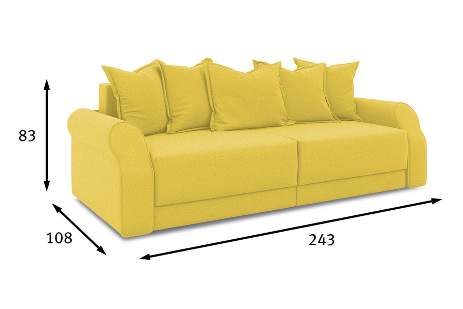 Диван длиной 145 см хофф