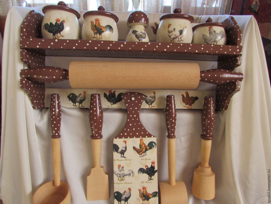 Кухонные лопатки из вяза