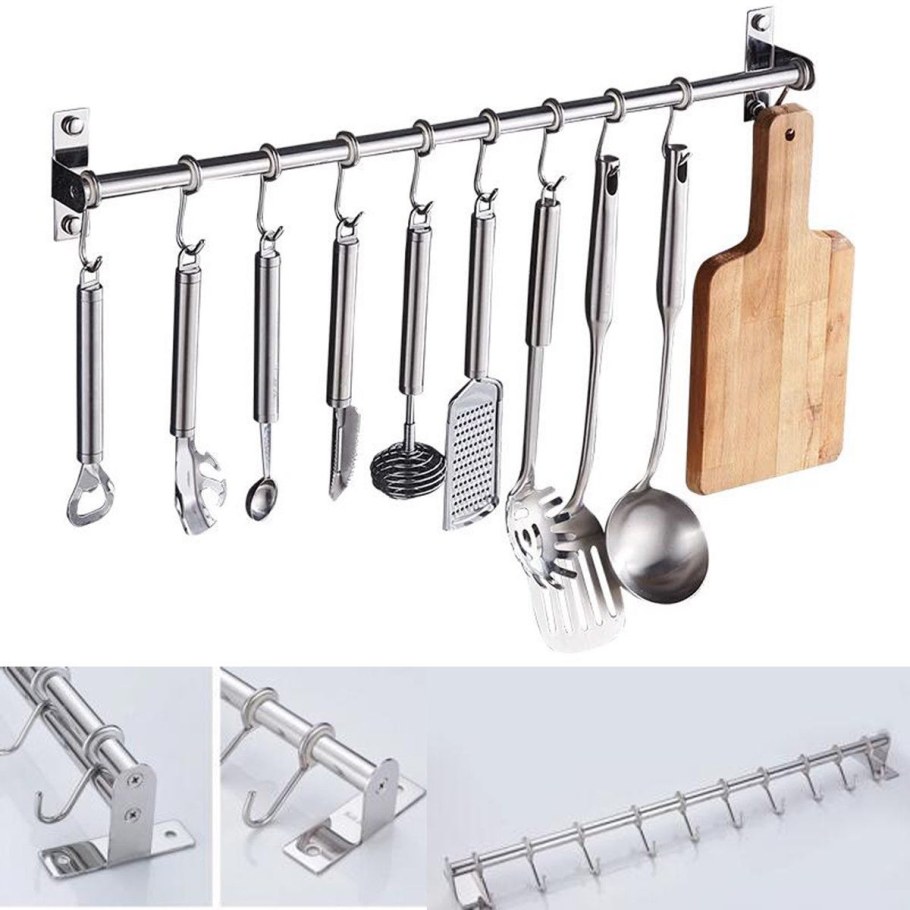 Штанга для кухни с крючками