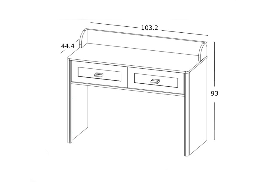 Трюмо Мона Лиза
