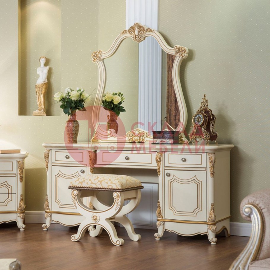 Туалетный столик Мона Лиза крем