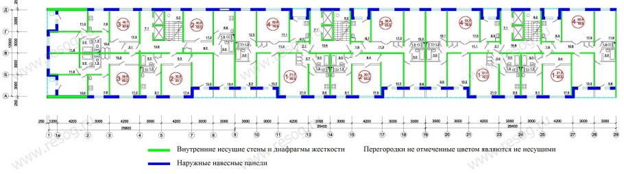 Дом серии п-30 планировка
