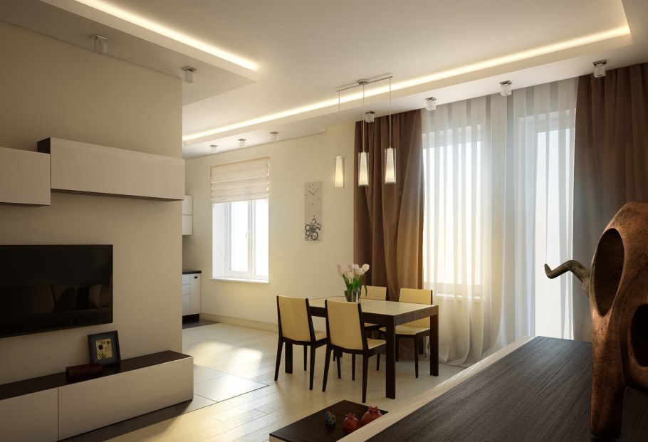 Интерьер хрущевки 4 комнатной квартиры