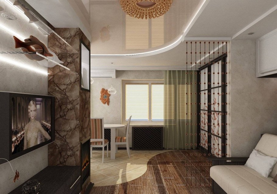 Интерьер хрущёвки 3 комнаты