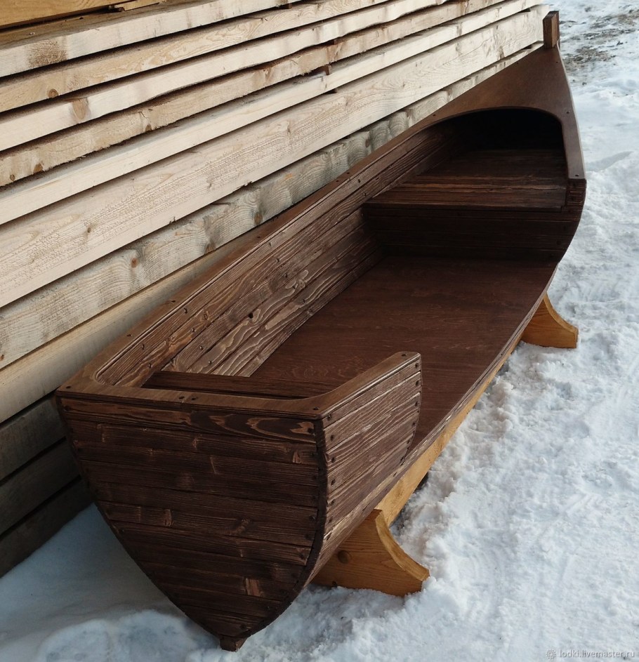 Диван лодочка каноэ