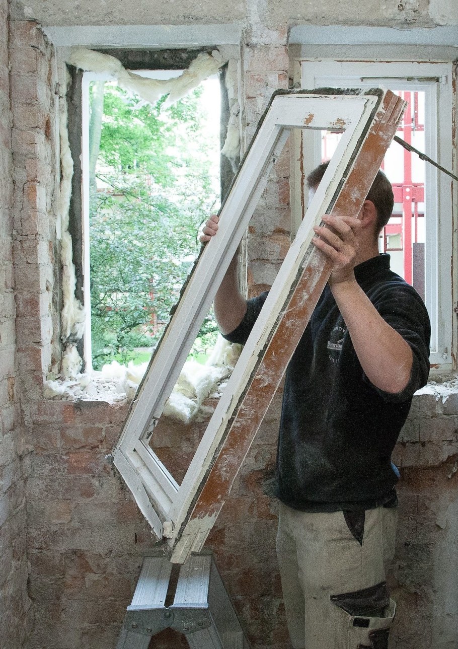 Демонтаж окон