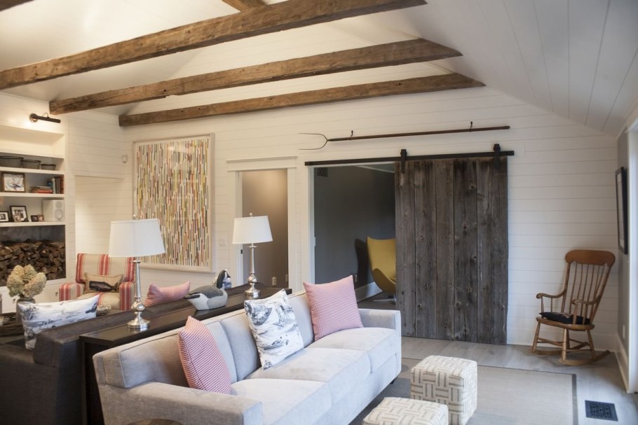 Фальшбалки в интерьере Скандинавский стиль