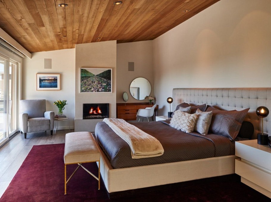 Стиль МИД сенчури потолок