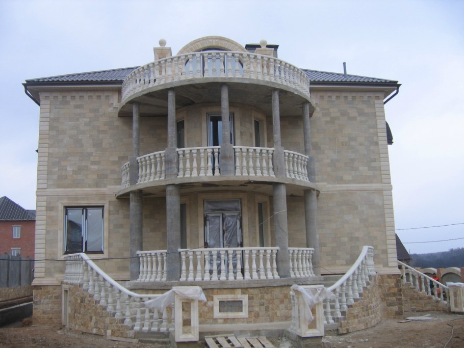 Дагестанский камень серый ракушечник