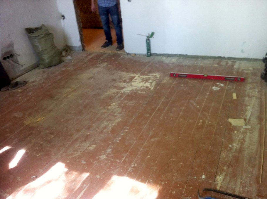 Паркет пол циклевания