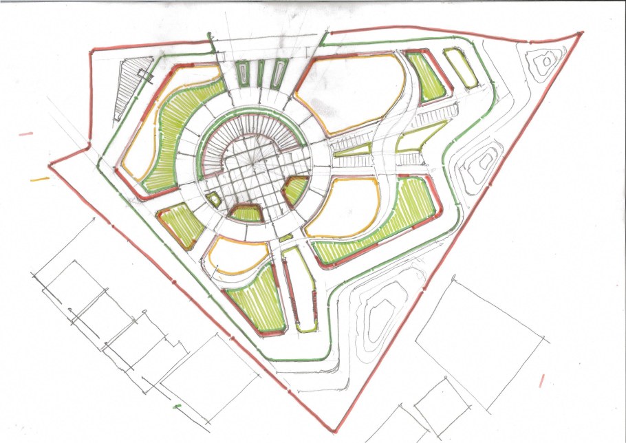 Ландшафтный парк генплан