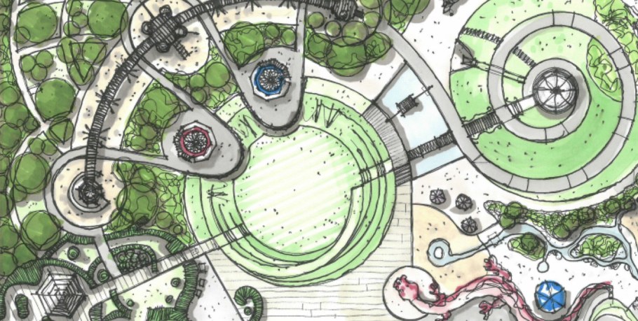 Ландшафтный парк генплан парка