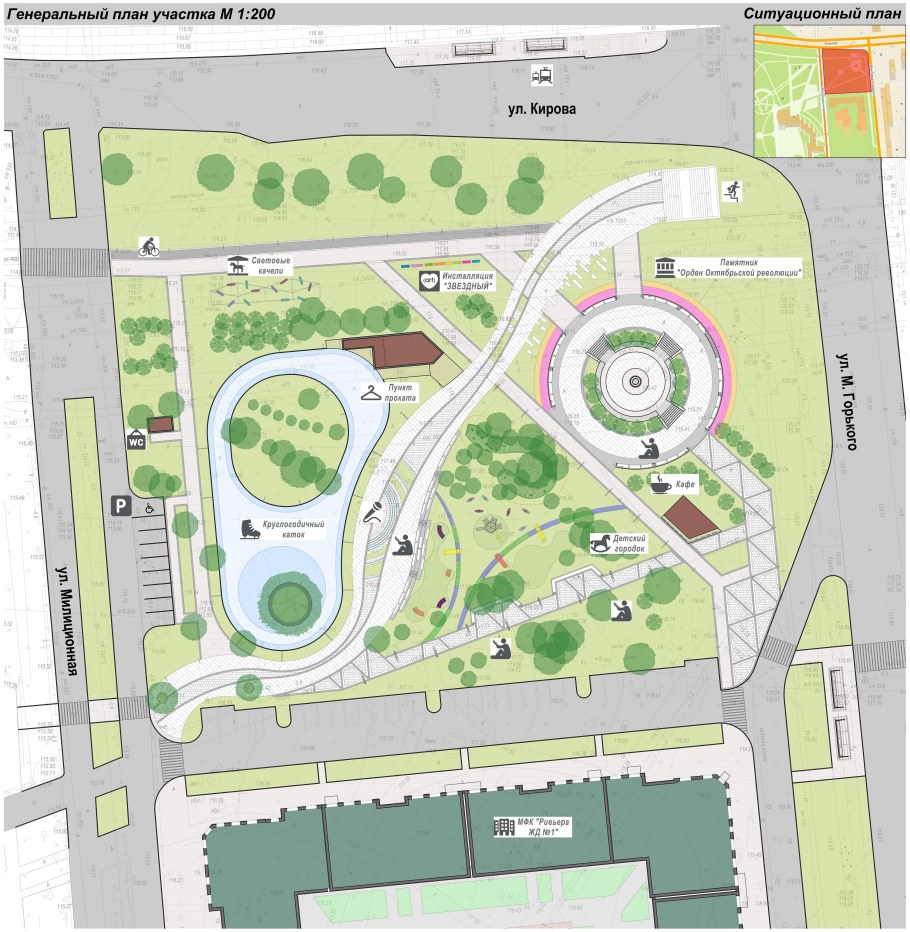 Генплан благоустройства