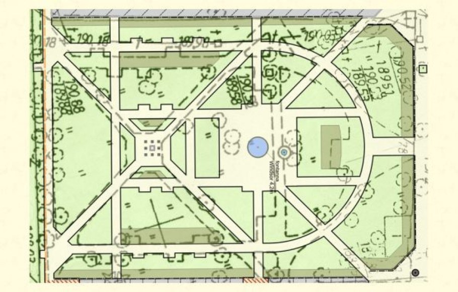 Марсово поле планировка парка