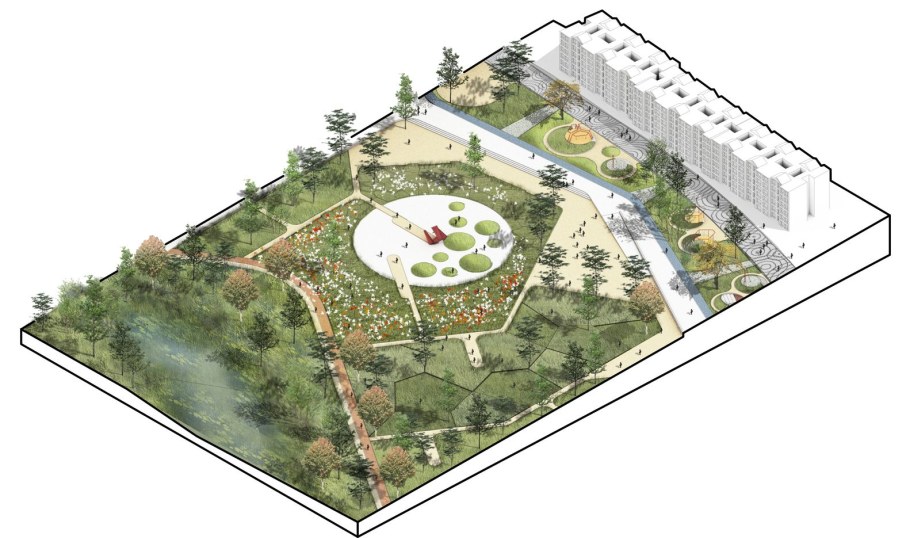 Проект парка генплан