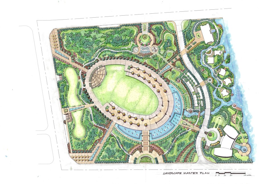 Проект пейзажного парка