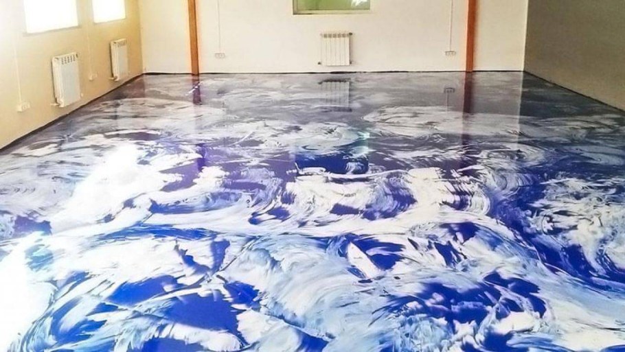 Пол наливной 3д самовыравнивающийся