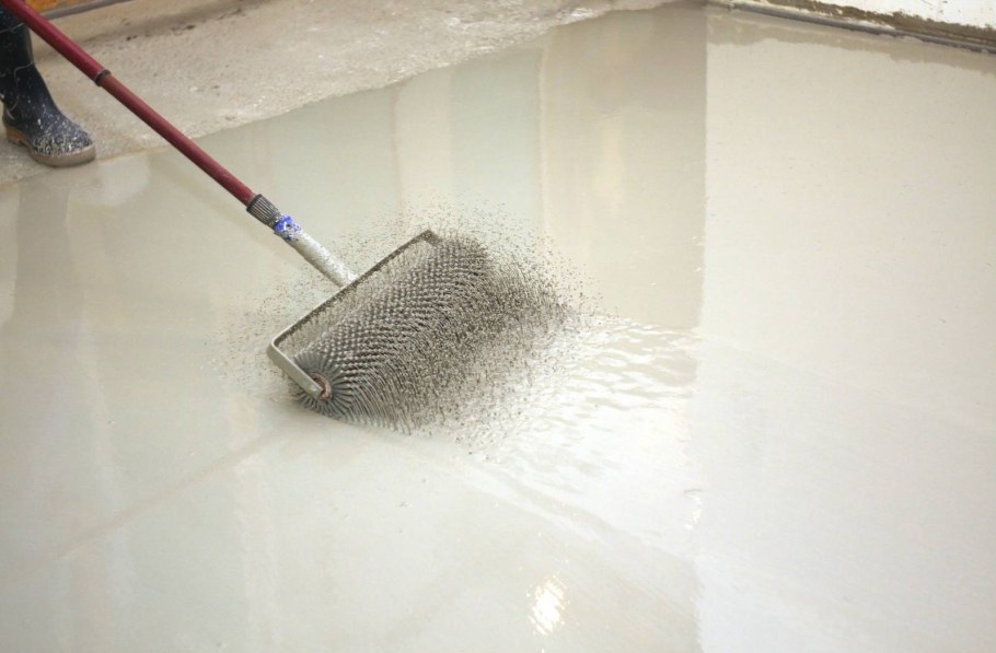 Выравнивание пола самонивелирующей смесью