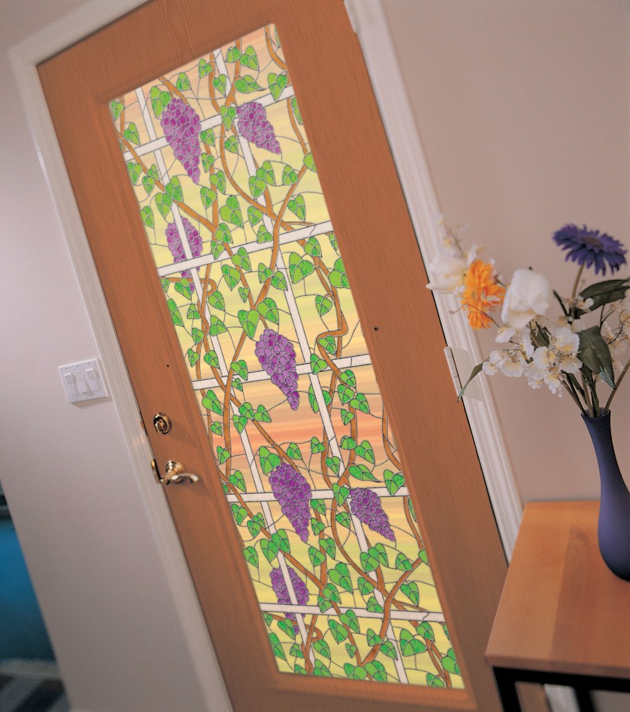 Дверь обклеенная самоклейкой