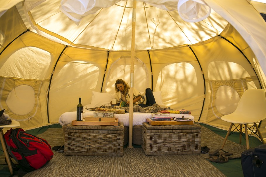 Купольный глэмпинг в Карелии